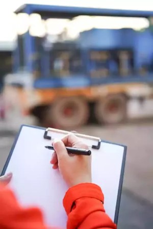 worker inspecting factory equipment undergoing conformity assessment protocol
