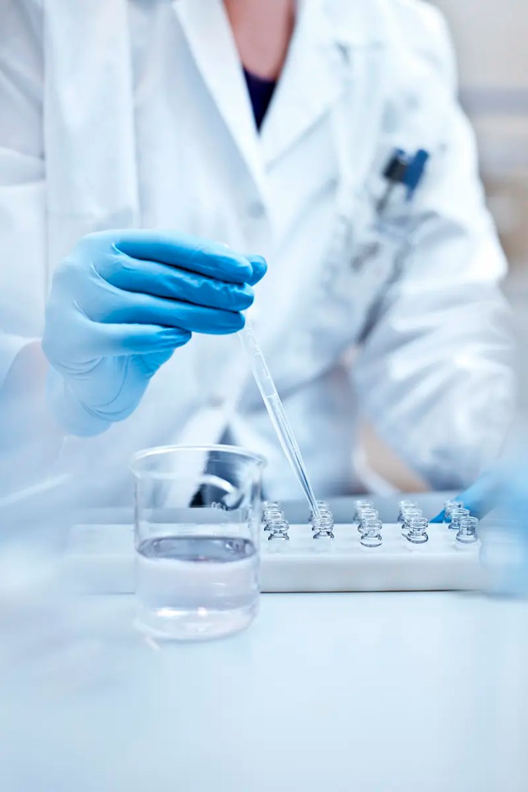 scientist working in a lab