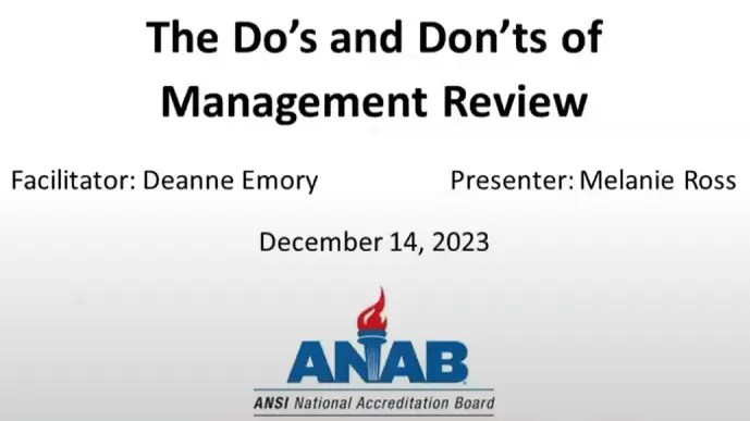 The Do’s and Don’ts of Management Review