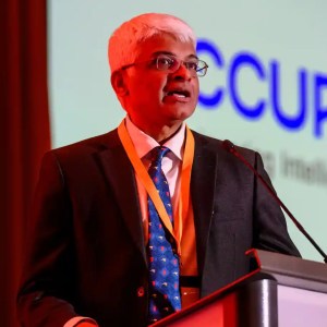 Vijay Krishna teaching ANAB course on ISO/IEC 17024.