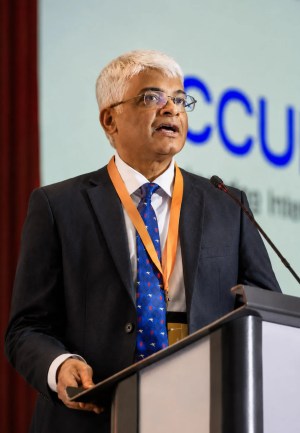 Vijay Krishna teaching ANAB course on ISO/IEC 17024:2026.