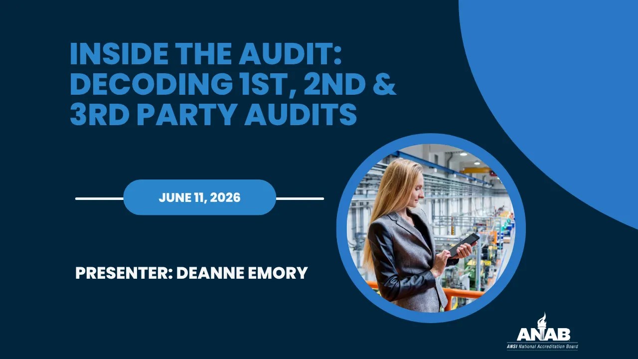 Inside the Audit: Decoding 1st, 2nd & 3rd Party Audits