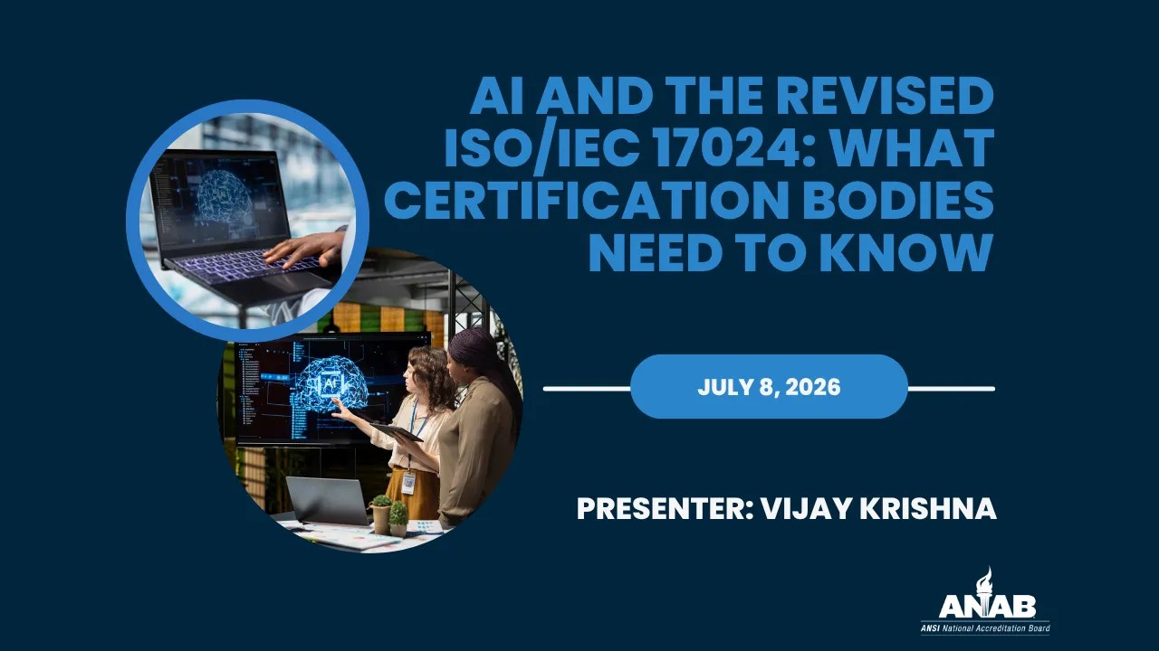 AI and the Revised ISO/IEC 17024: What Certification Bodies Need to Know